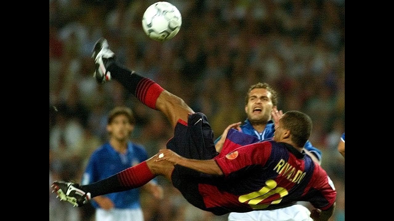 TOP 5 OS MELHORES GOLS DE RIVALDO  🇧🇷⚽🇧🇷