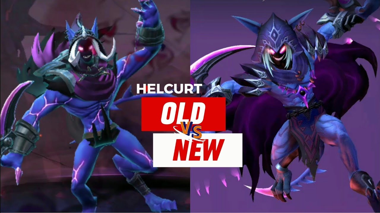 OLD VZ NEW HELCURT COMPARISON