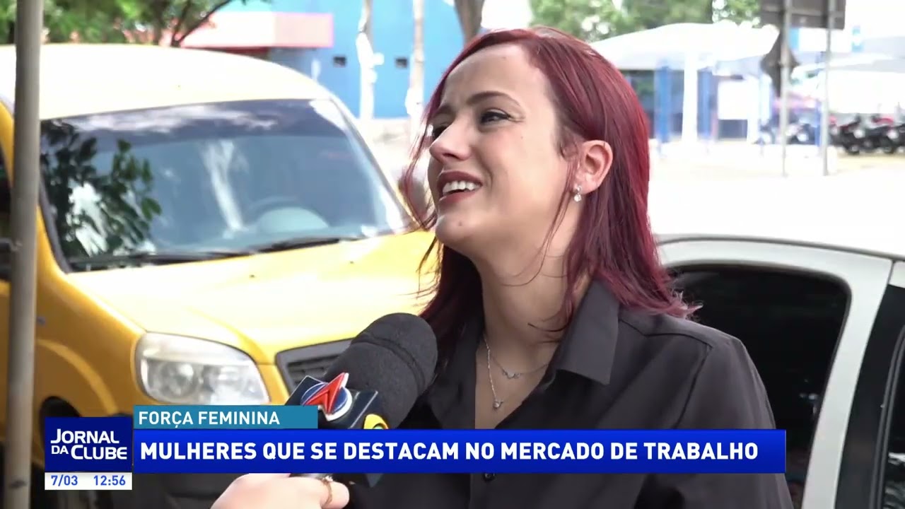 Mulheres que se destacam no mercado de trabalho - Jornal da Clube (07/03/26)