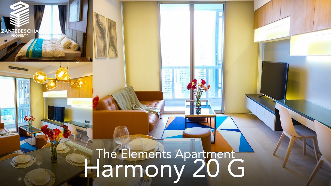 For Rent 2 Bedrooms The Elements Apartment Harmony Tower 20th Floor , Strategic Location at Kuningan