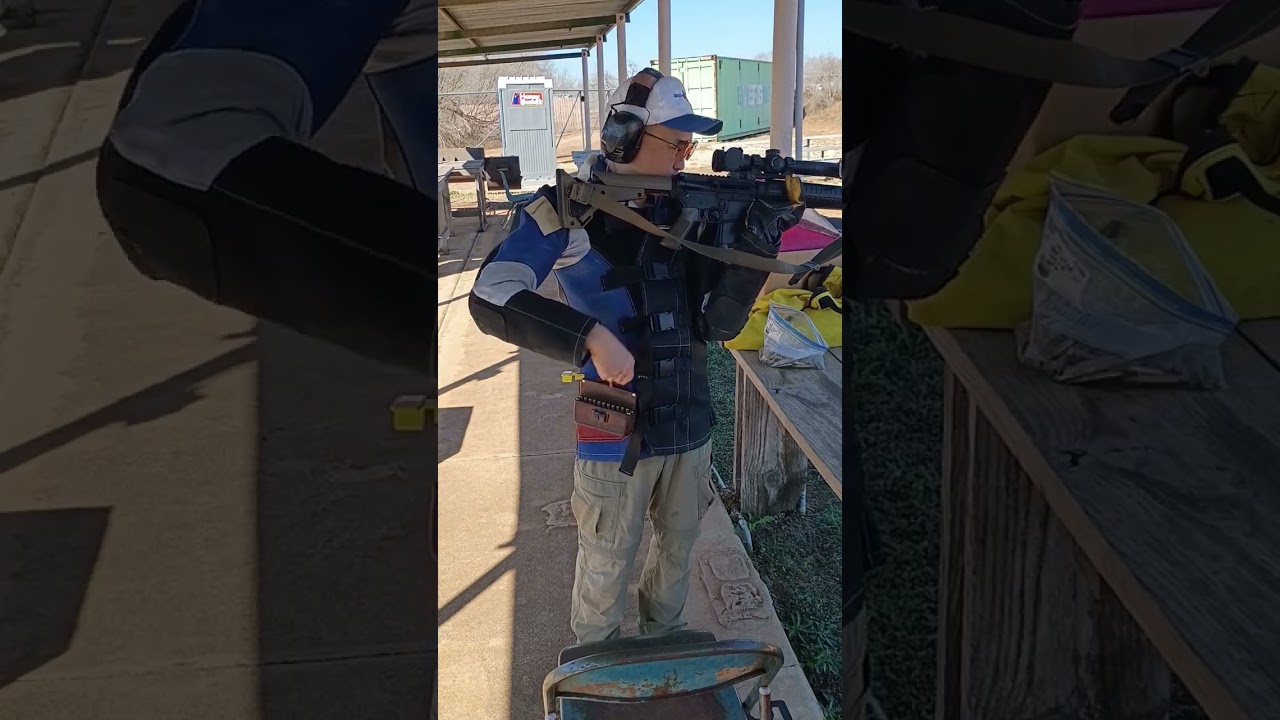Highpower rifle shooting, offhand efficiency