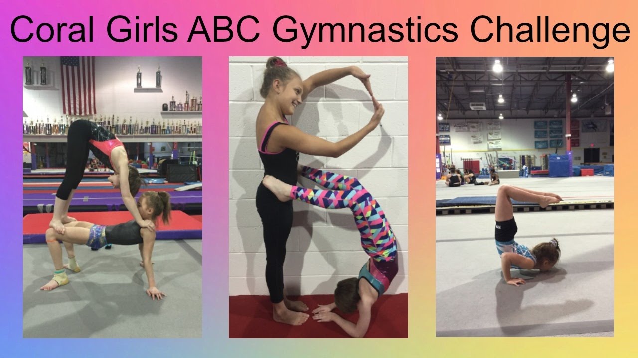 ABC Gymnastics Challenge | Coral Girls Version | Gymscool