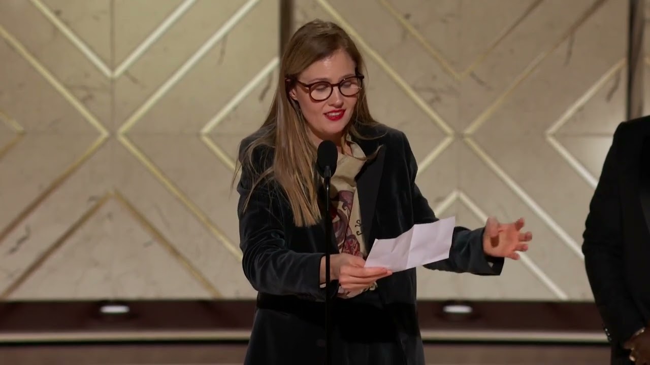 Justine Triet & Arthur Harari Win Best Screenplay &ndash; Motion Picture I 81st Annual Golden Globes