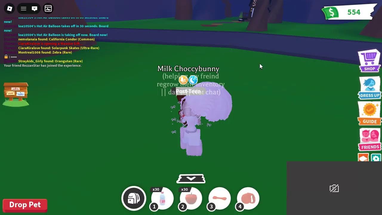Starting over in AdoptMe to get my friends inventory || Part 7