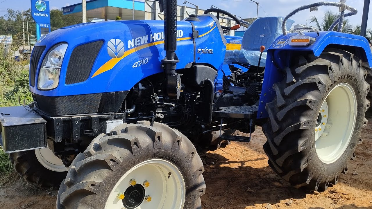 New Holland 4710 47HP 4WD Tractor ರಿವ್ಯೂ ಇನ್ ಕನ್ನಡ | New Holland 4710 47HP 4WD Tractor