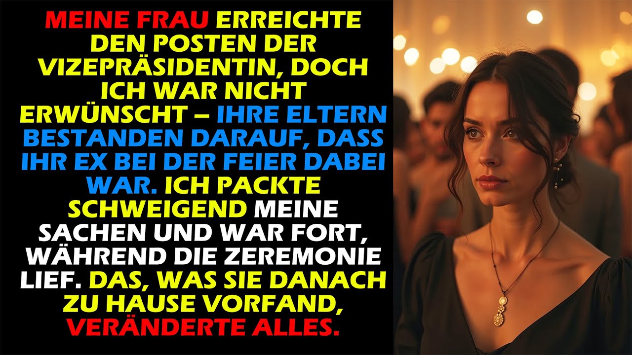 ICH WAR NICHT EINGELADEN ZU IHRER GRÖSSTEN FEIER – UND DAS SAGTE ALLES