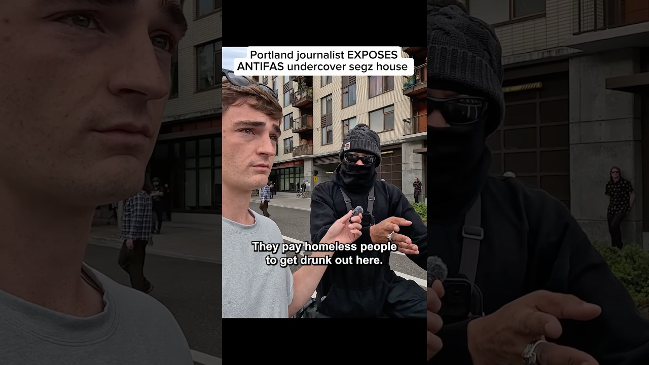 Undercover Journalist exposes ANTIFA in Portland