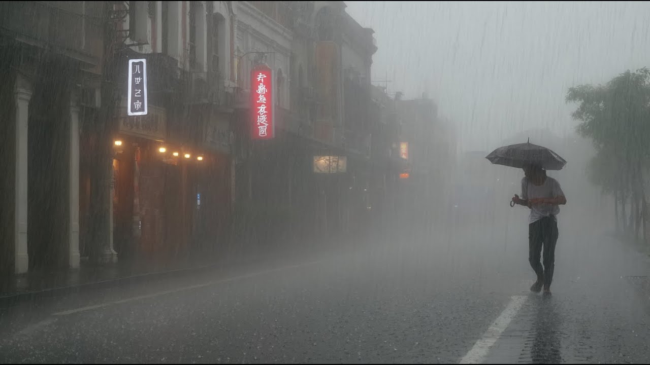 If I stop walking in the Rain, I might stop breathing too. Relaxing Sound for Sleep. White Noise.