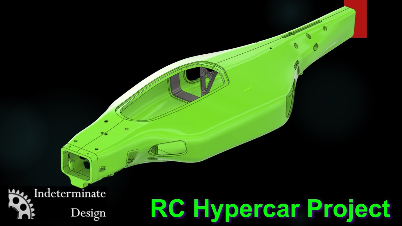 RC Hypercar Pt3 - Race Style Monocoque
