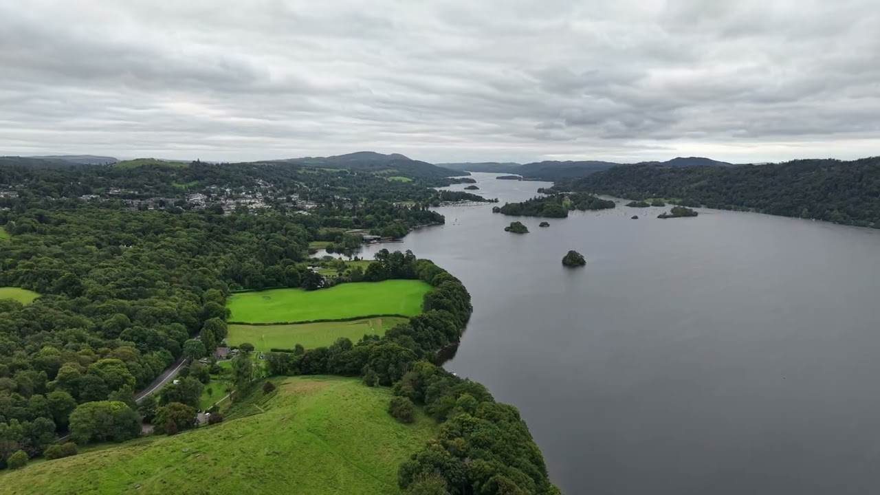 Bowness & Lake Windermere 4K Drone Footage | Stunning Lake District Aerial Views