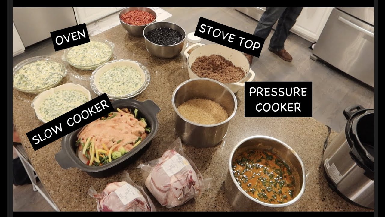 Prepping 5 Simple Meals