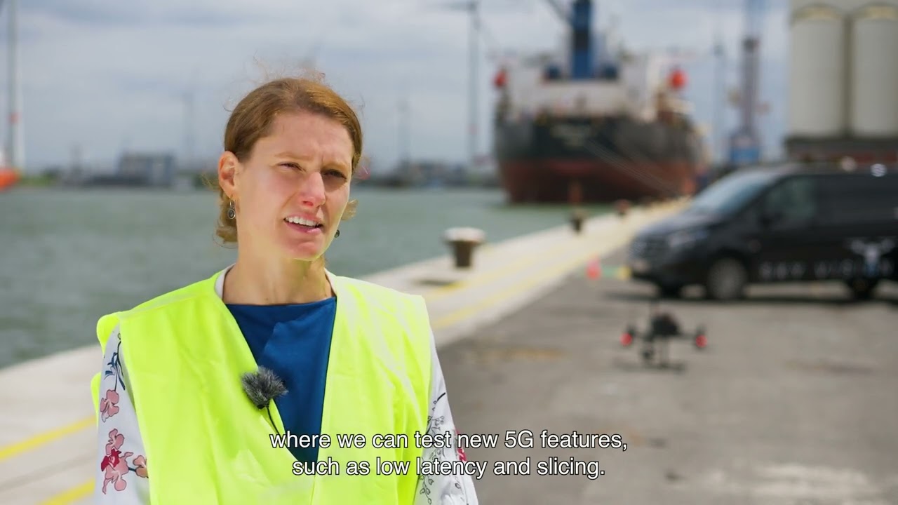Connectivity Special - Explore Telenet's #5g innovation #drone trial in Antwerp