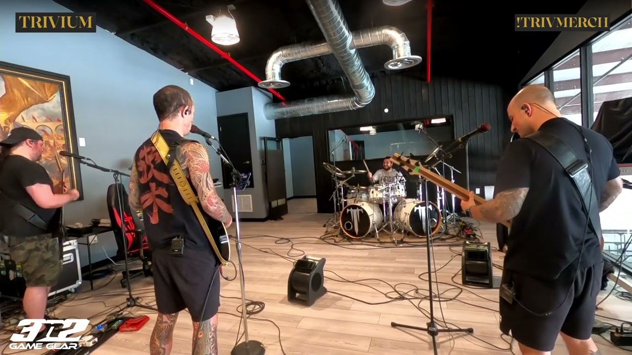 @trivium - 'Insurrection' Full Band Hangar Playthrough