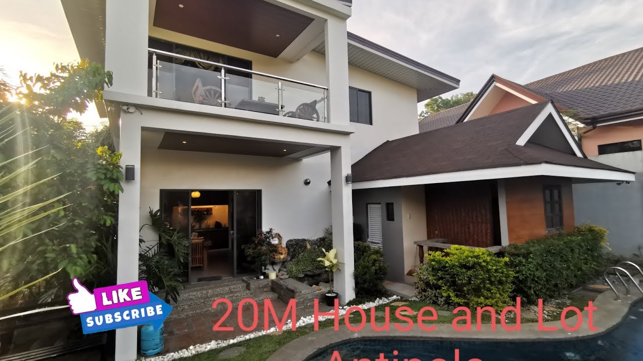 20M House and Lot in Antipolo with Swimming Pool