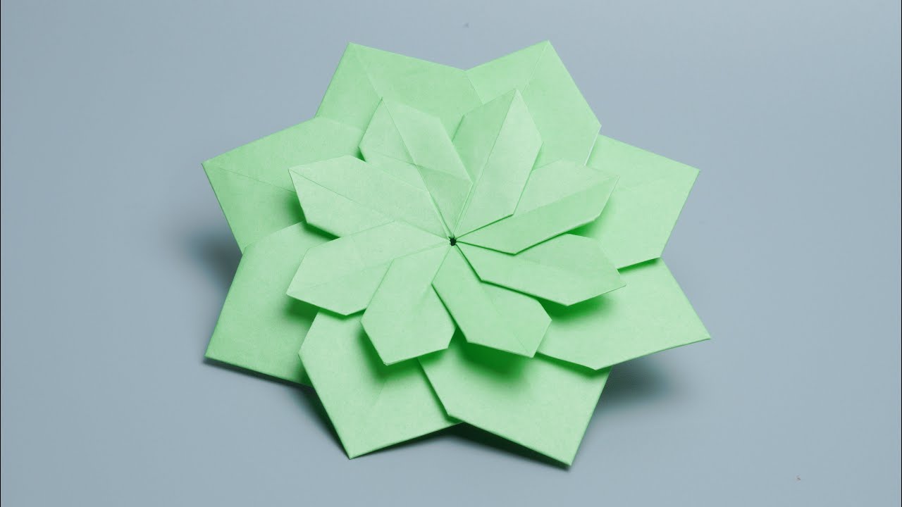 Origami Mandala By Falk Brito 摺紙 曼陀羅 折り紙 マンダラ