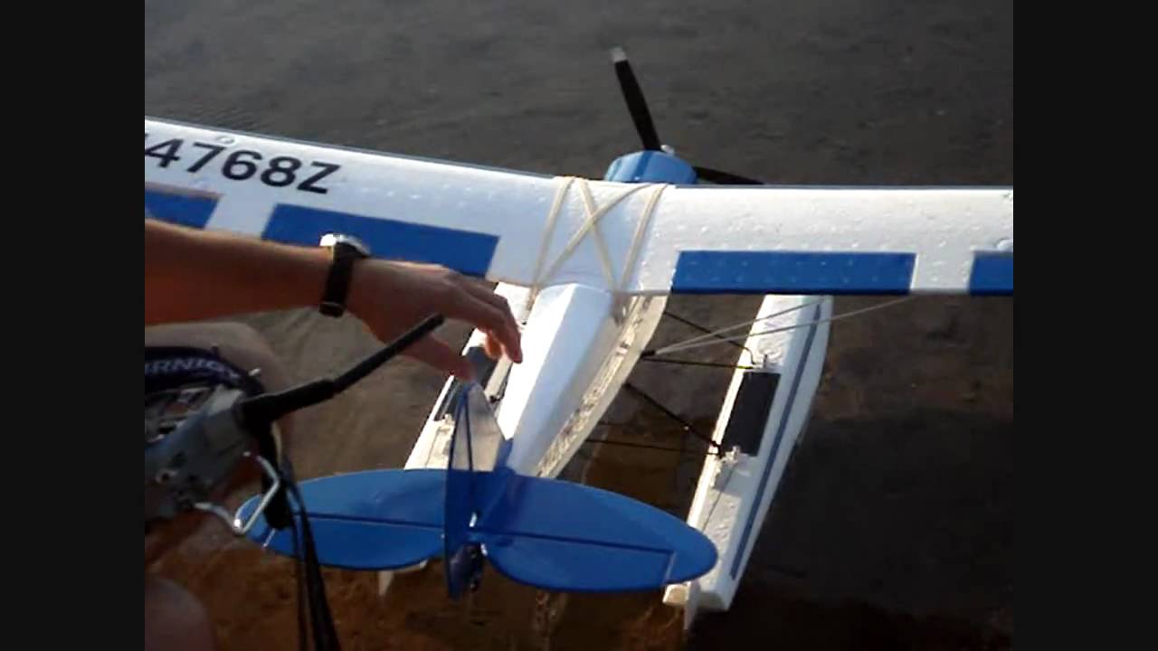 Modified Super Cub w Floats Part II and Test Flight