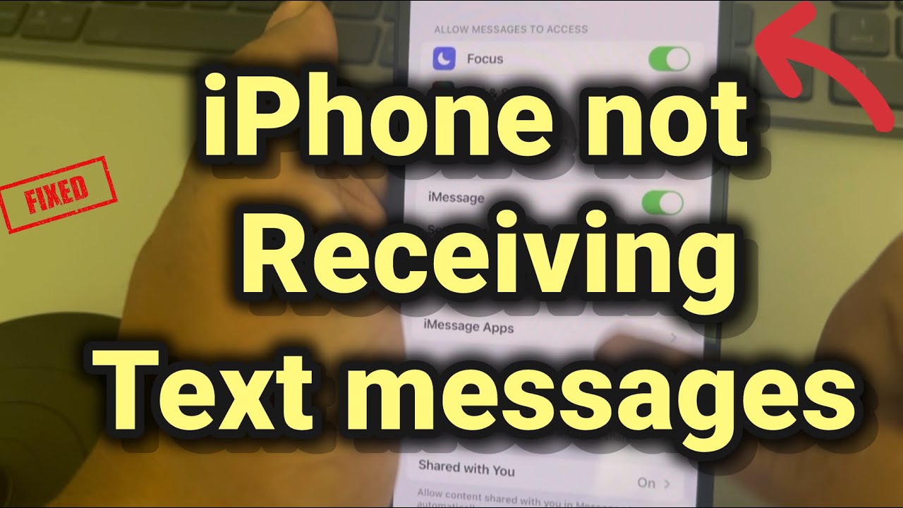 iPhone не получает текстовые сообщения: вот решение