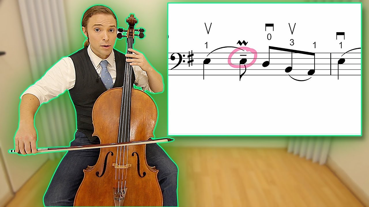 How to Play CLIFFS OF MOHER on CELLO