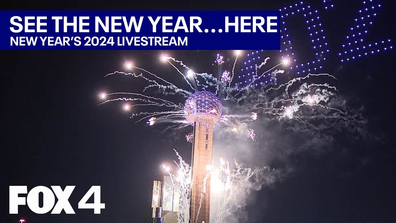 WATCH: Dallas New Year's Eve Fireworks and Drone Show | FOX 4