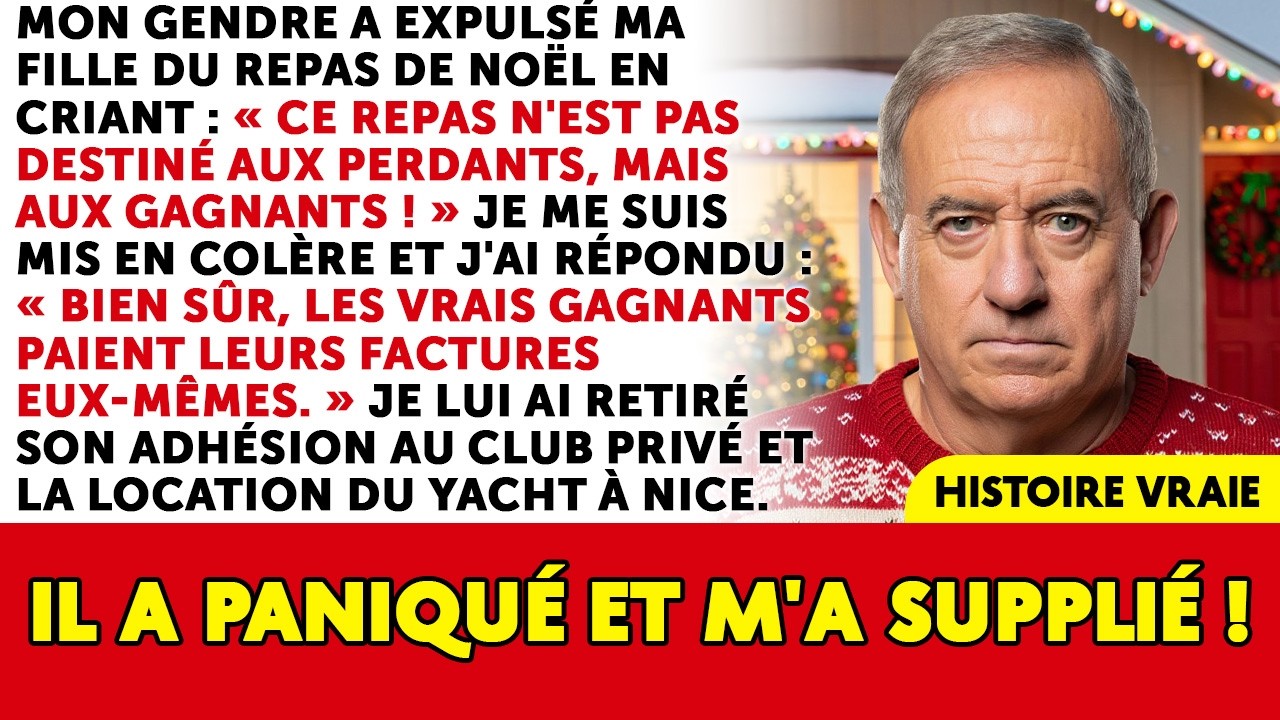 Mon Gendre A Exclu Ma Fille De Noël : « Les Perdants Ne Sont Pas Les Bienvenus ! »