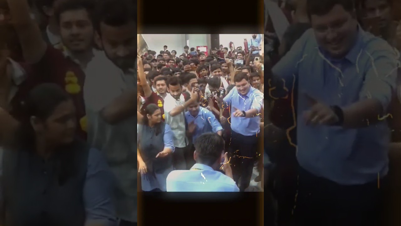 JEE Mains 2025 Result Celebration with @MotionNVSir #jeemains2025 #celebration #result #shorts
