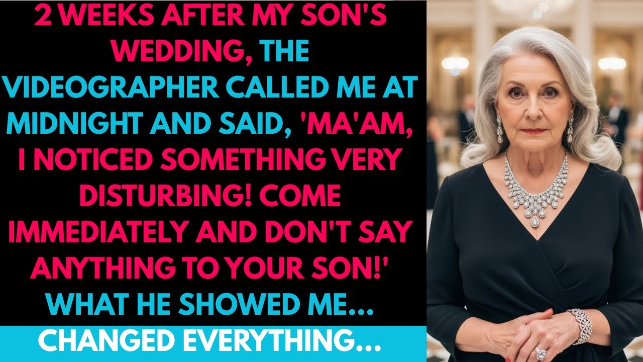 The Videographer Called Me At Midnight - Said He Captured Something Very Disturbing At The Wedding…