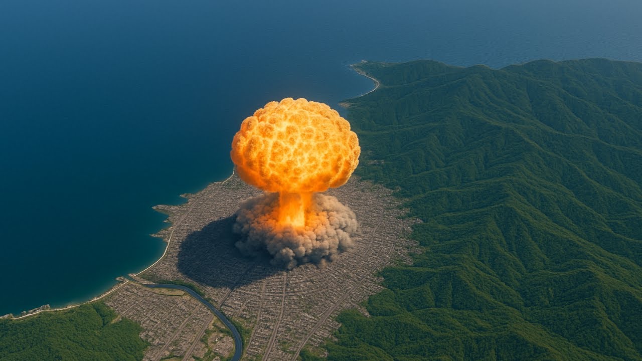 The ATOMIC Bombing of Nagasaki - Detailed 3D Model Breakdown!