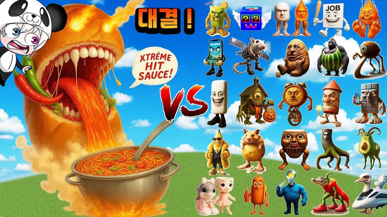 반미 람람 vs 이탈리안 브레인롯 군단 !! 매운맛을 제대로 보여주마 !! 과연 몇번 이길수 있을까? 애니메이션 상황극 [꿈토이 꿀잼 리액션]