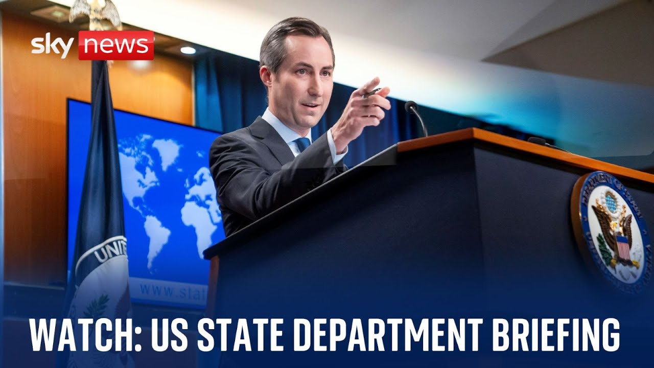 US State Department briefing