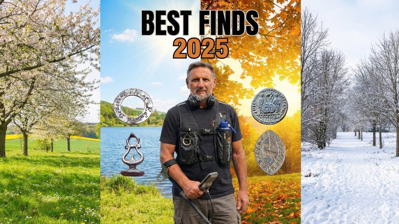 Топ-10 находок металлоискателей 2025 года — Unearthed UK