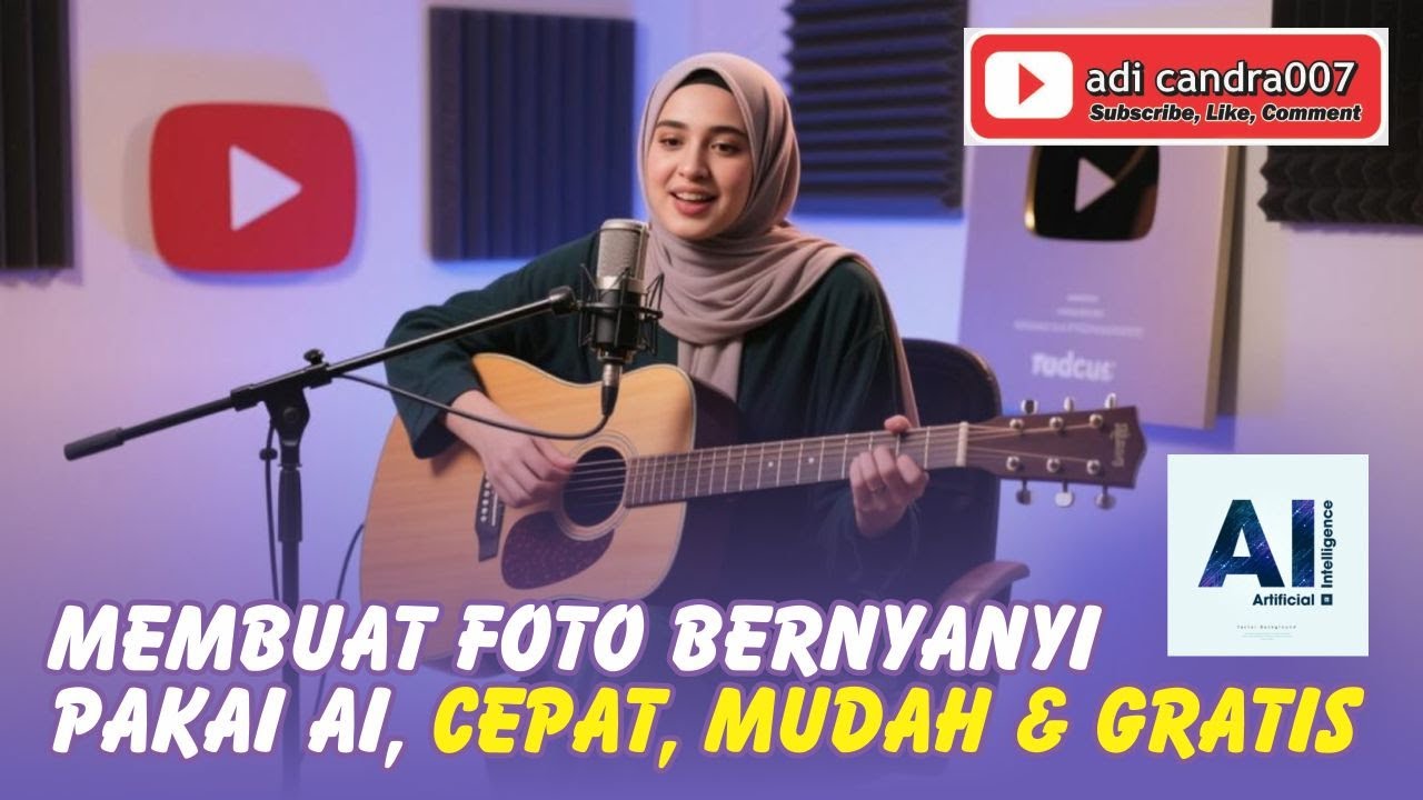STEP BY STEP MEMBUAT FOTO BERNYANYI DURASI BEBAS MENGGUNAKAN AI