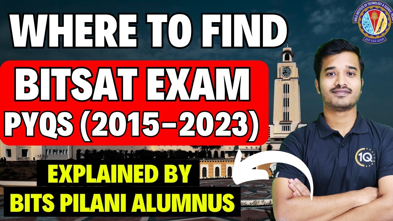 BITSAT Previous Year Questions REAL Source️&zwj;🔥Most Relevant tests for BITSAT 2024 | BITS Pilani