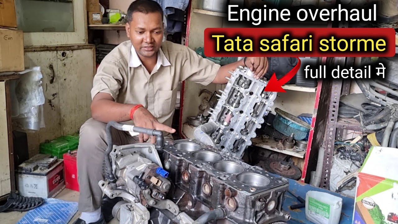 engine overhaul tata safari storme varicor part 2