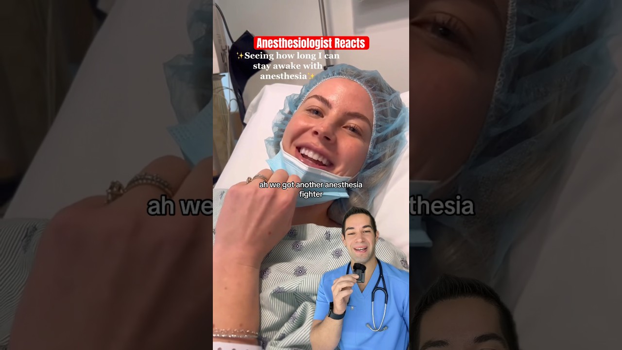 How long can she fight the anesthesia?