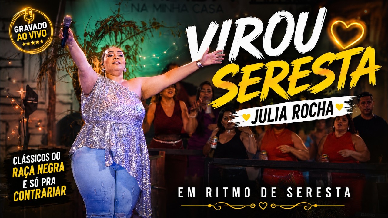 O Canal Modão Sertanejo, Seresta e Arrocha apresenta - Seresta da Júlia Rocha ao vivo #seresta