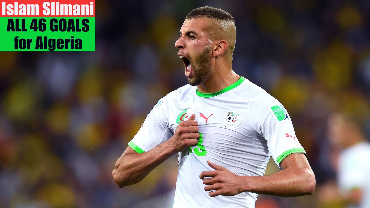 Islam Slimani ◉ All 46 Goals for Algeria 🇩🇿