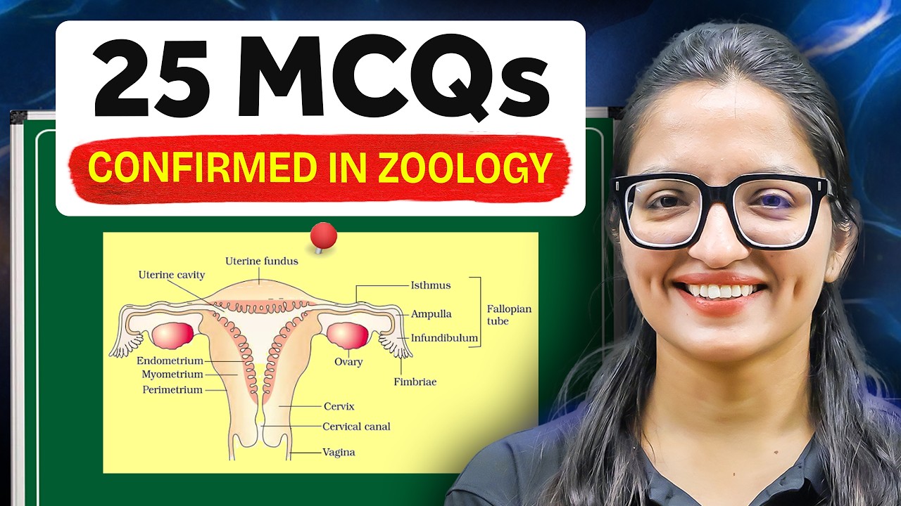 High Weightage Zoology Topics | 25 Confirmed Questions | NEET 2026 🔥