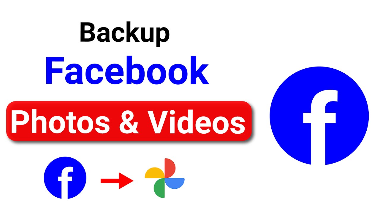 Backup Facebook photos and videos ।। How To Backup photos and videos from Facebook to Google Photos