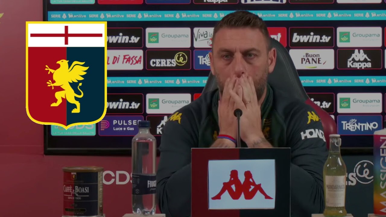 MAMMA MIA! Guarda cosa ha detto De Rossi su Baldanzi e Bijlow nel Genoa