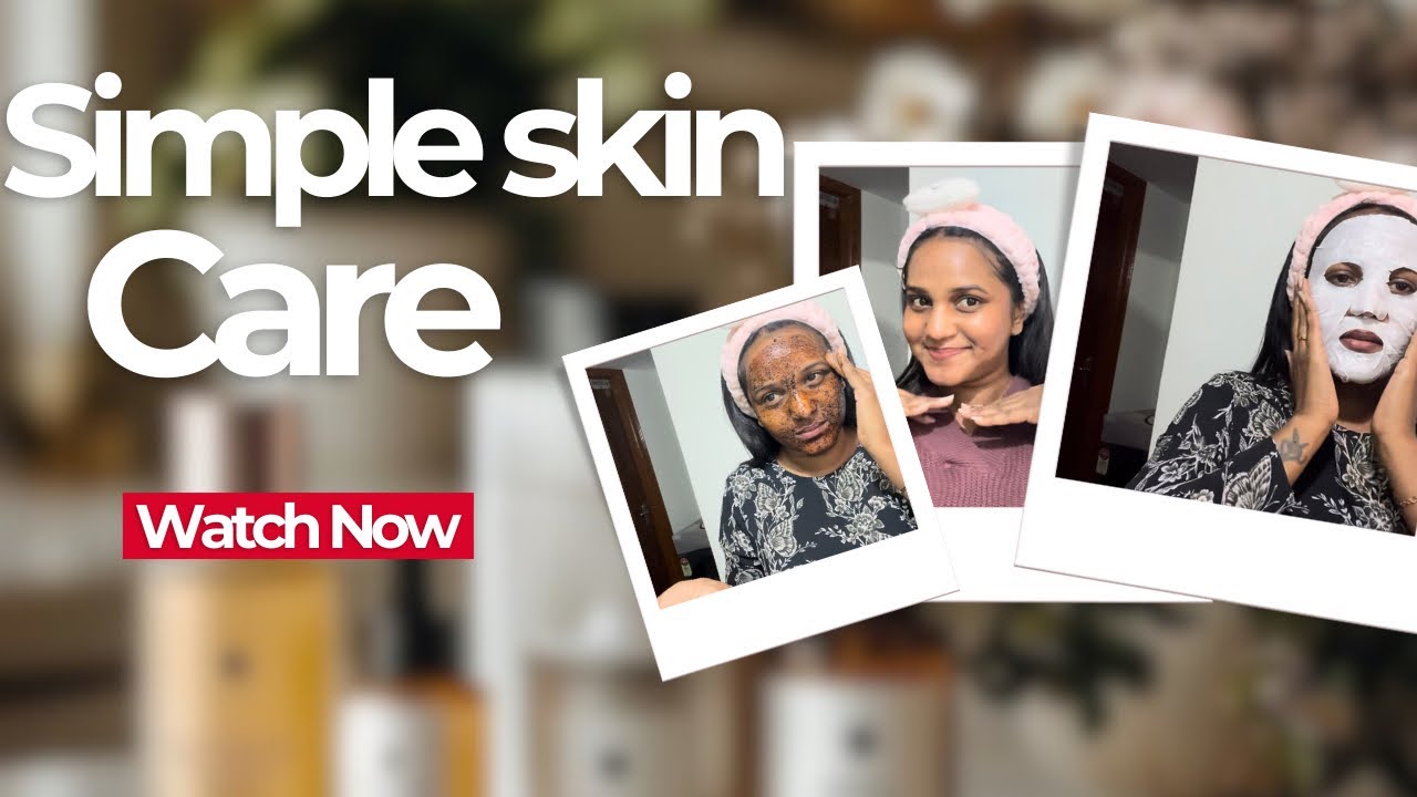 Simple skin care 🤷🏻‍♀️ / Megha & Sanju vlogs/ #SaMeg♾️