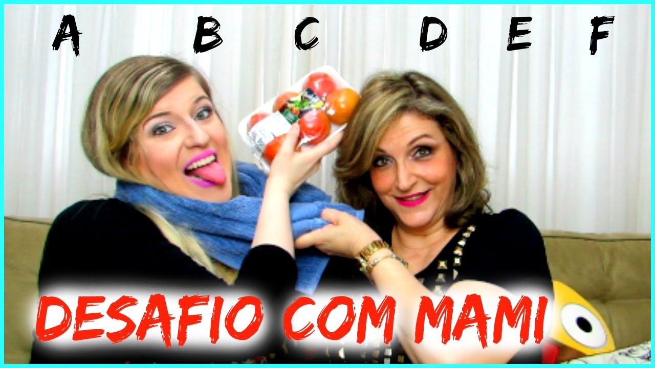 DESAFIO DO ALFABETO COM MAMI!