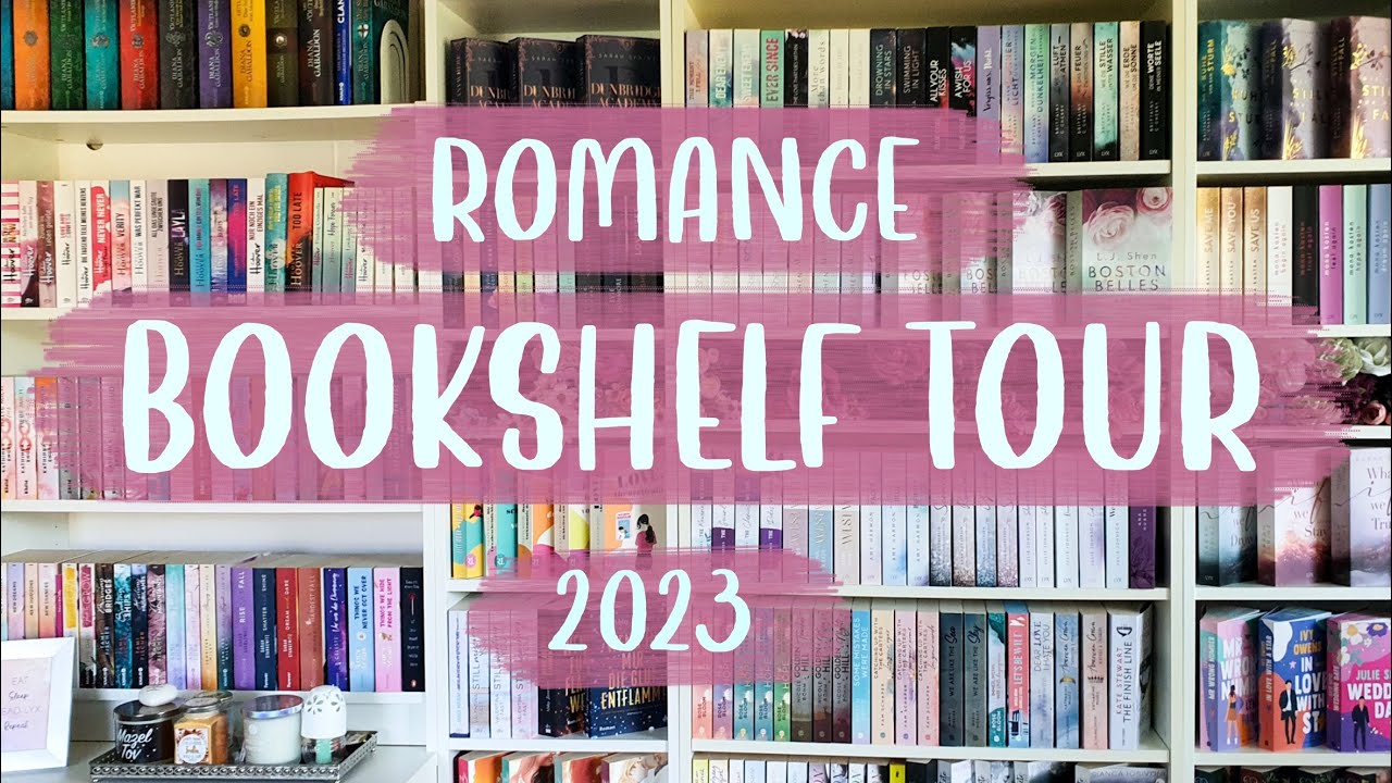 Bookshelf Tour | 2023 | Mein Romance Bücherregal | Dunkelbuntetraeume