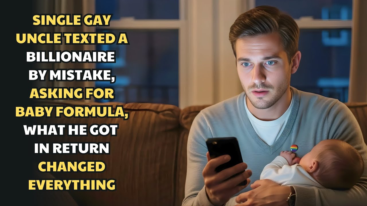 Одинокий гей-дядя написал миллиардеру по ошибке, прося детскую смесь. Что он получил взамен?