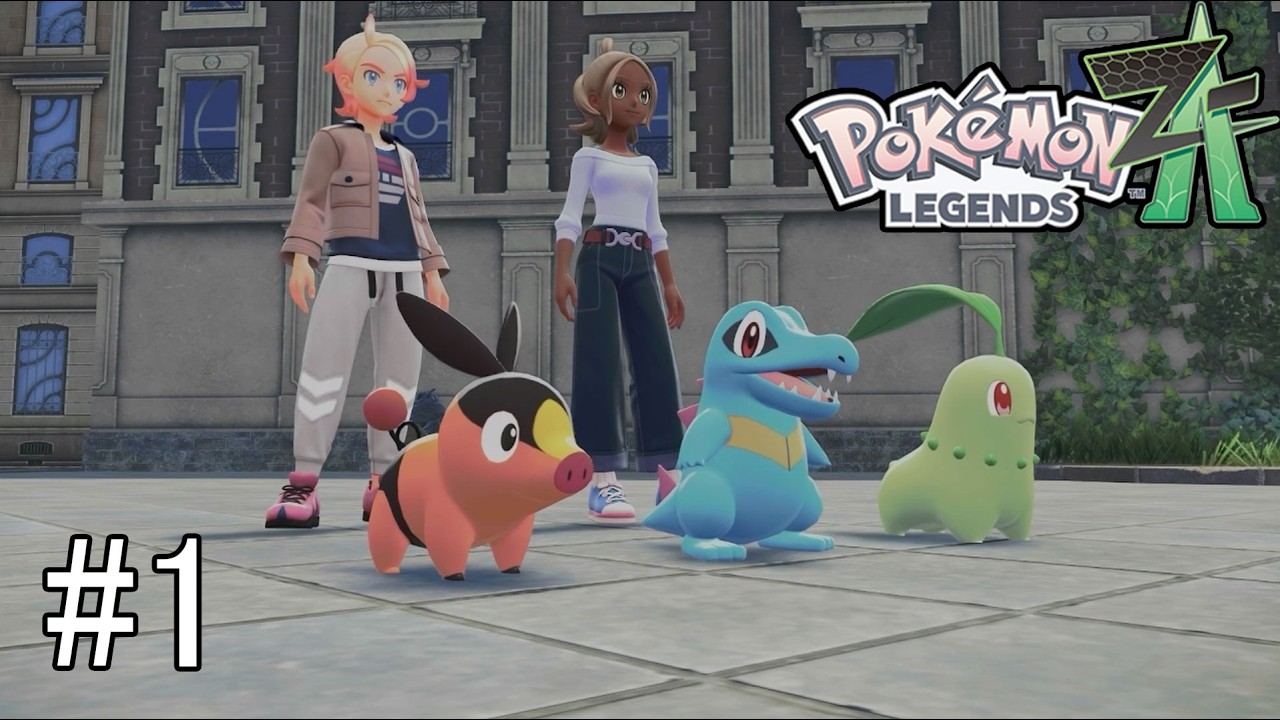 「Pokémon LEGENDS Z-A」#1｜新しい街に来たらまずやること？相棒を選ぶのさ。【ゲーム実況】