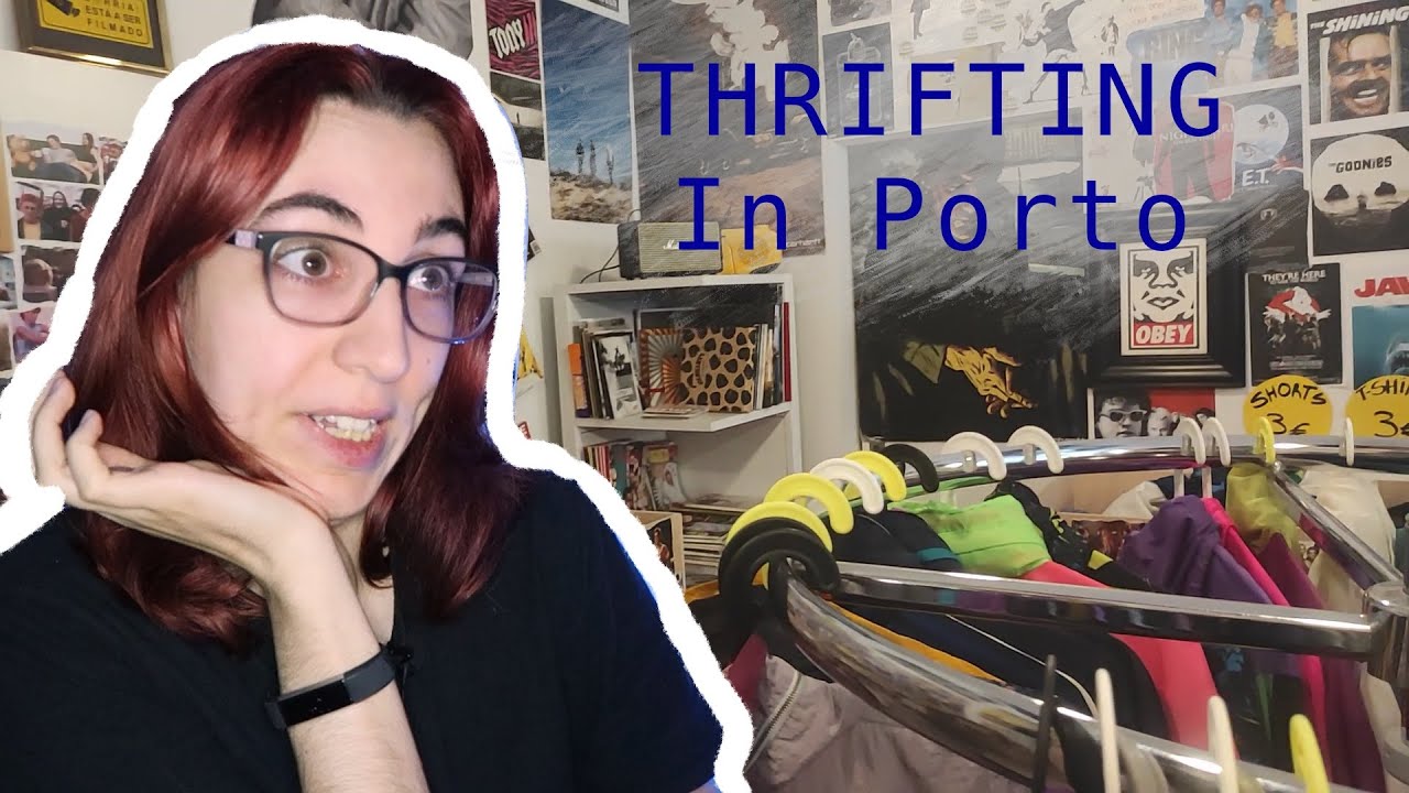 THRIFT SHOPPING WITH ME | shopping in Porto