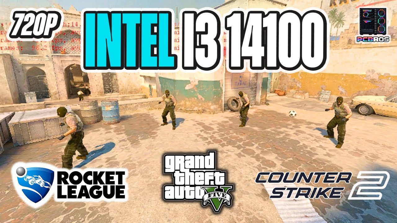 Intel i3 14100 - NO GPU - 3 Games Tested