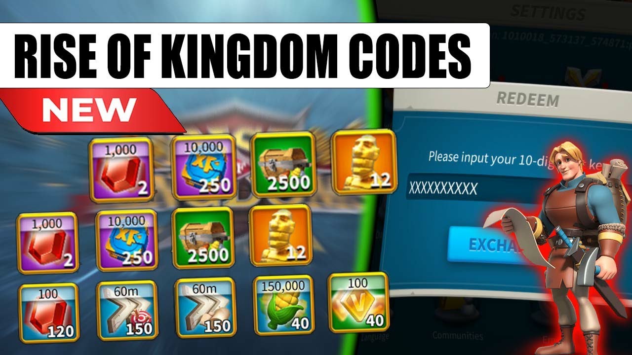 RISE OF KINGDOMS CODE 2026 - NEW CODES & HOW TO REDEEM RISE OF KINGDOMS CODES
