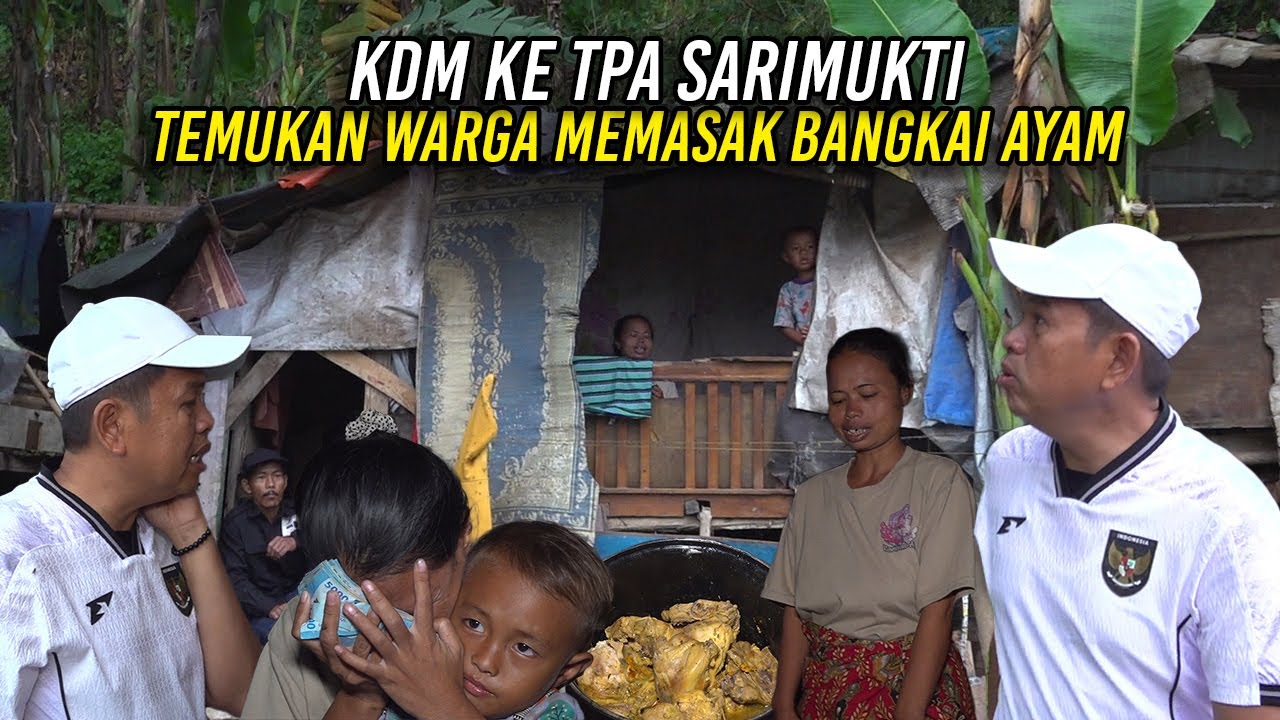 KDM TEMUKAN WARGA MEMASAK BANGKAI AYAM DI TPA SARIMUKTI