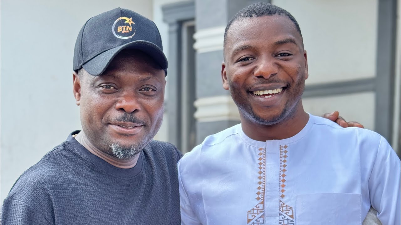 Kunle Afod visits Agbala Gabriel and Iya Ibeji omoarayele.