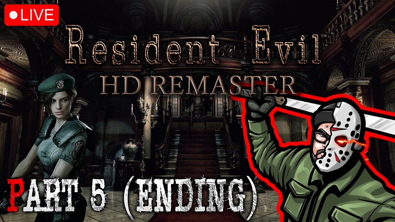 🔴 LIVE | Resident Evil HD Remaster - Part 5 (Ending) | Gameplay Walkthrough (Full Game)